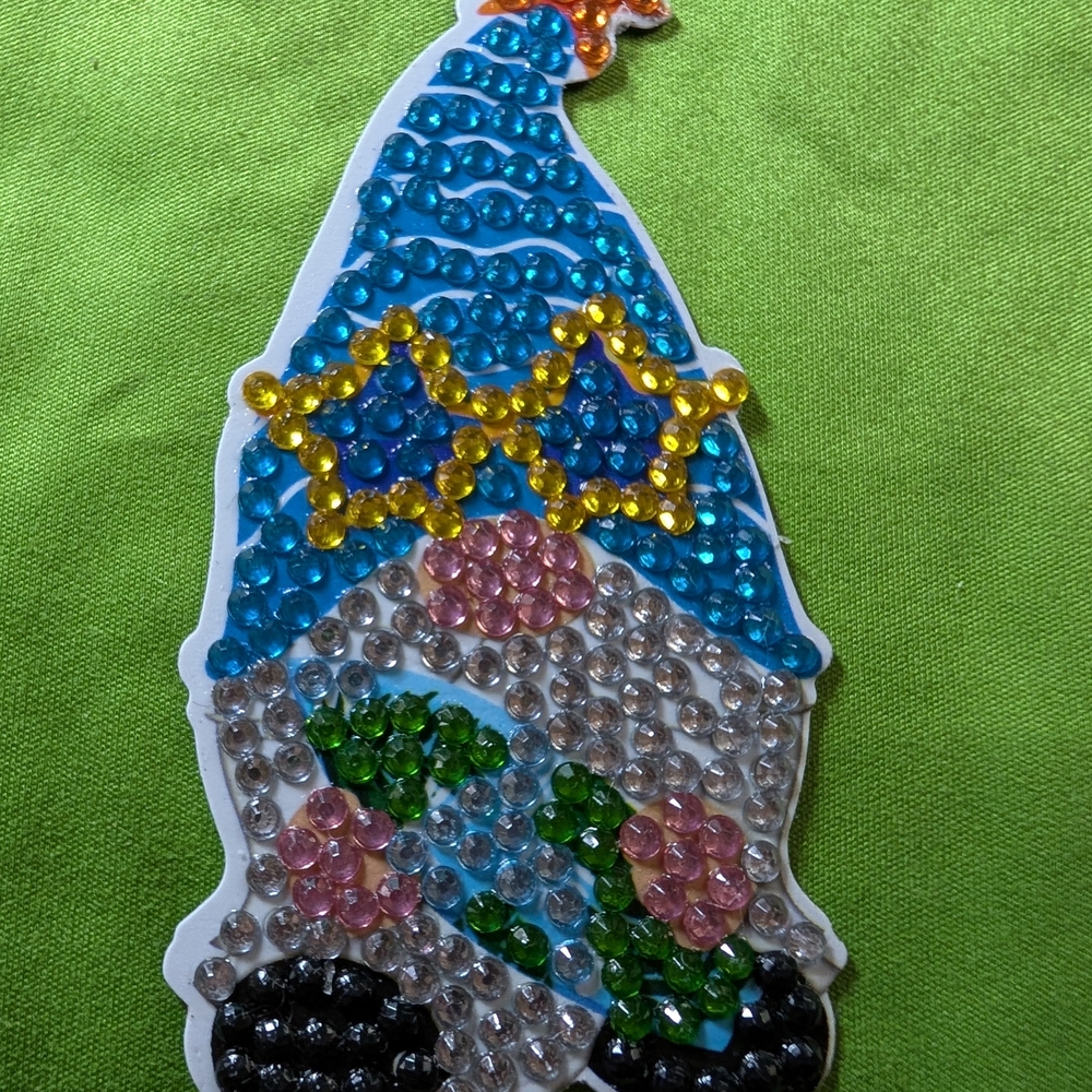 5 For $10 Colorful Gnome Diamond Art Magnet